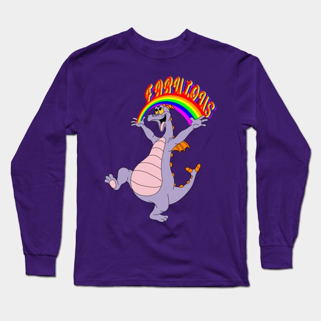 FabDragon Long Sleeve T-Shirt by EnchantedTikiTees